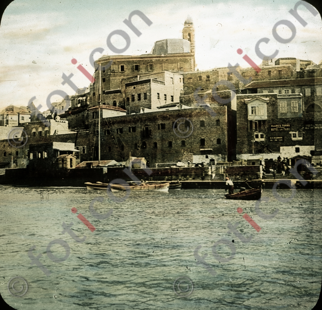 Blick auf Jaffa | View of Jaffa - Foto foticon-simon-149a-006.jpg | foticon.de - Bilddatenbank für Motive aus Geschichte und Kultur